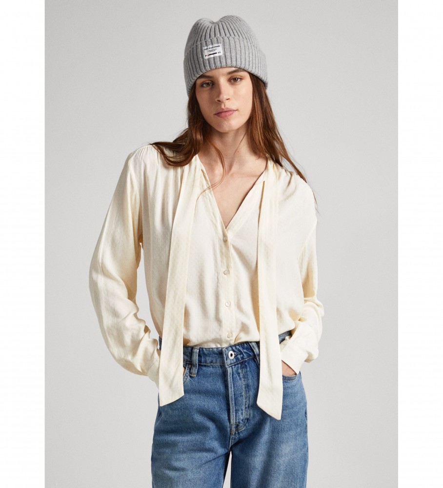 Blusa off-white Jaycee da Pepe Jeans
