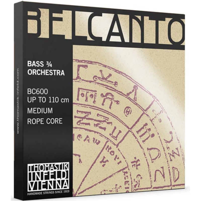 Thomastik-Infeld THBC-600 Belcanto set snaren voor contrabas 3/4