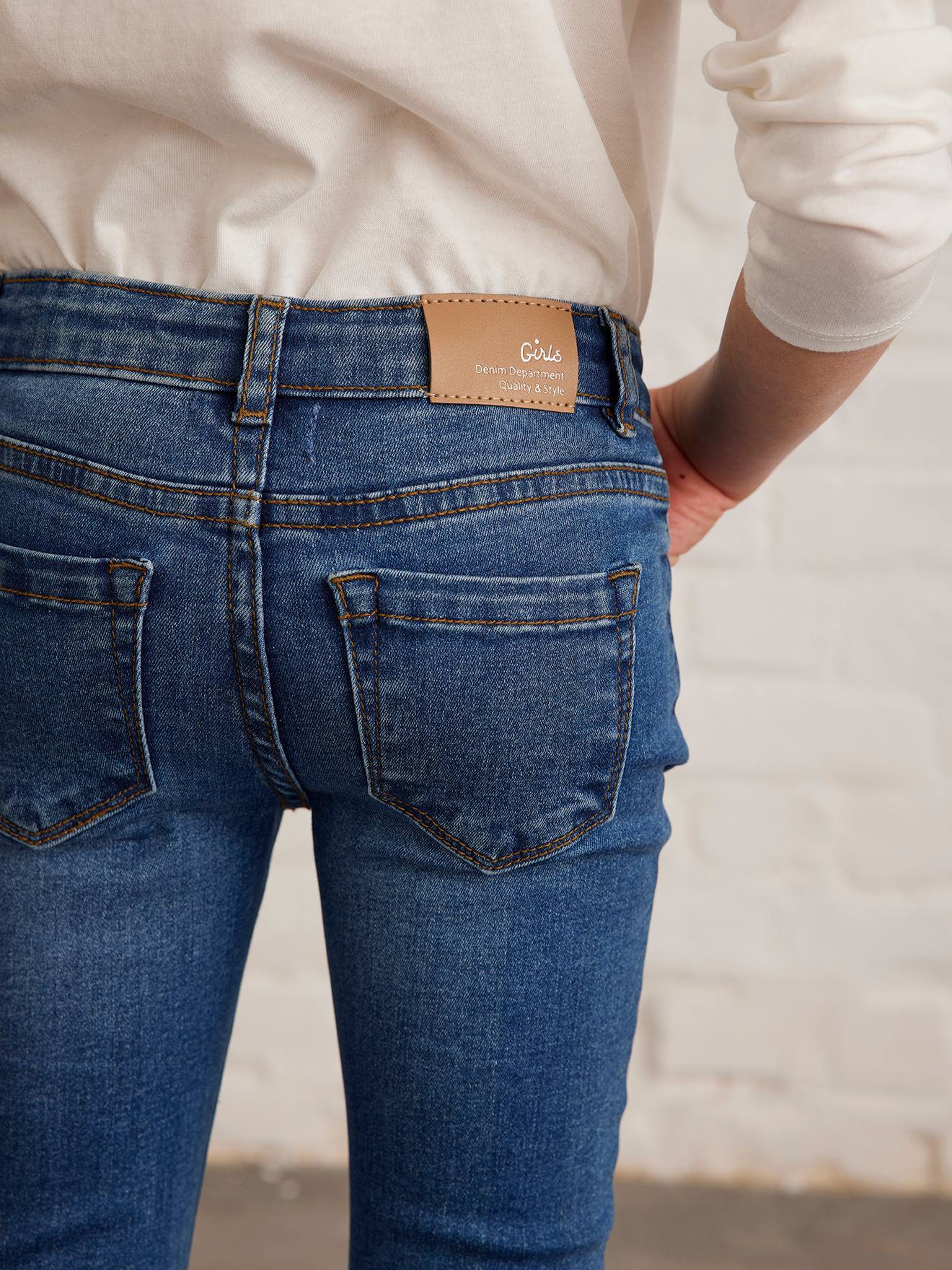 Calça jeans slim 