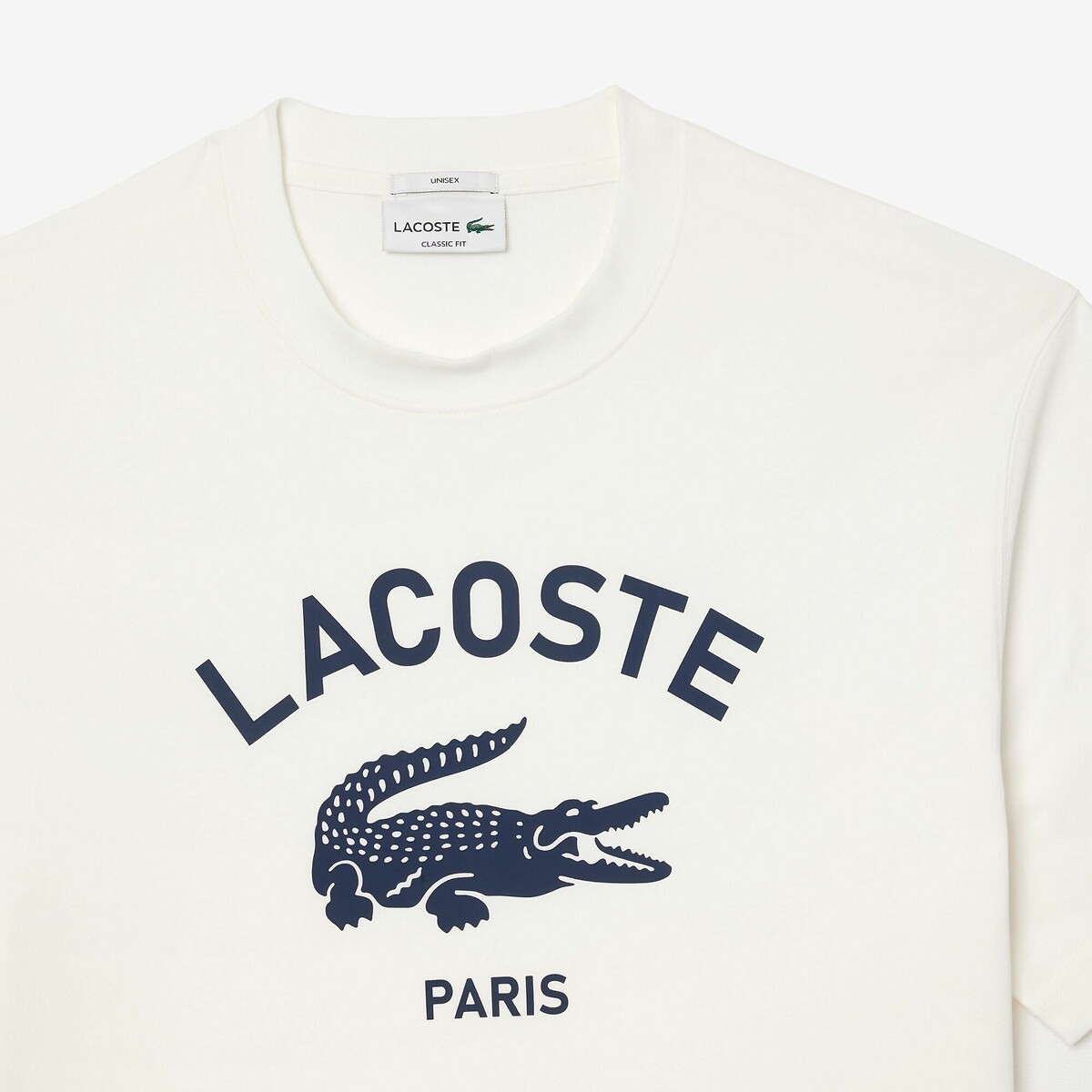 Camiseta Lacoste de corte clássico Paris