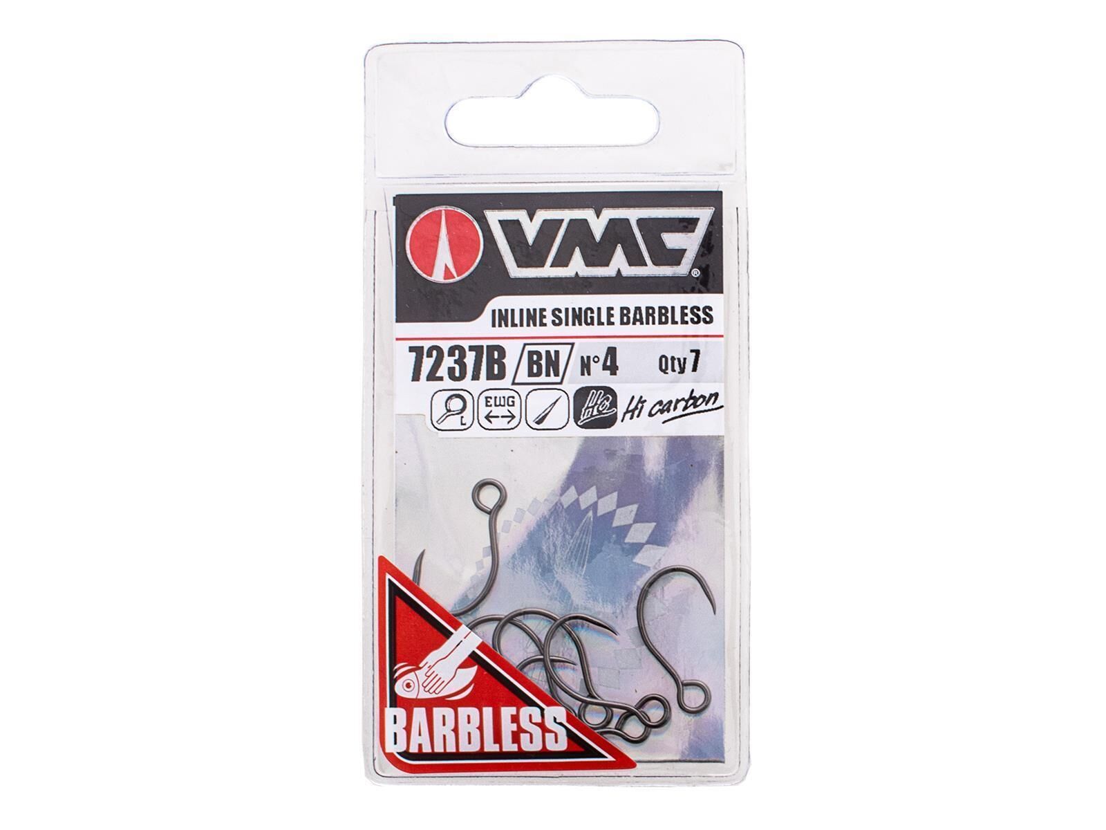 VMC Light Inline Haken (7237B) - Gr. 4