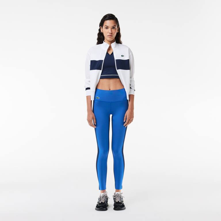Legging Sport color-block stretch Ultra-Dry Pantalons de survêtement - Bleu - Lacoste - Femme