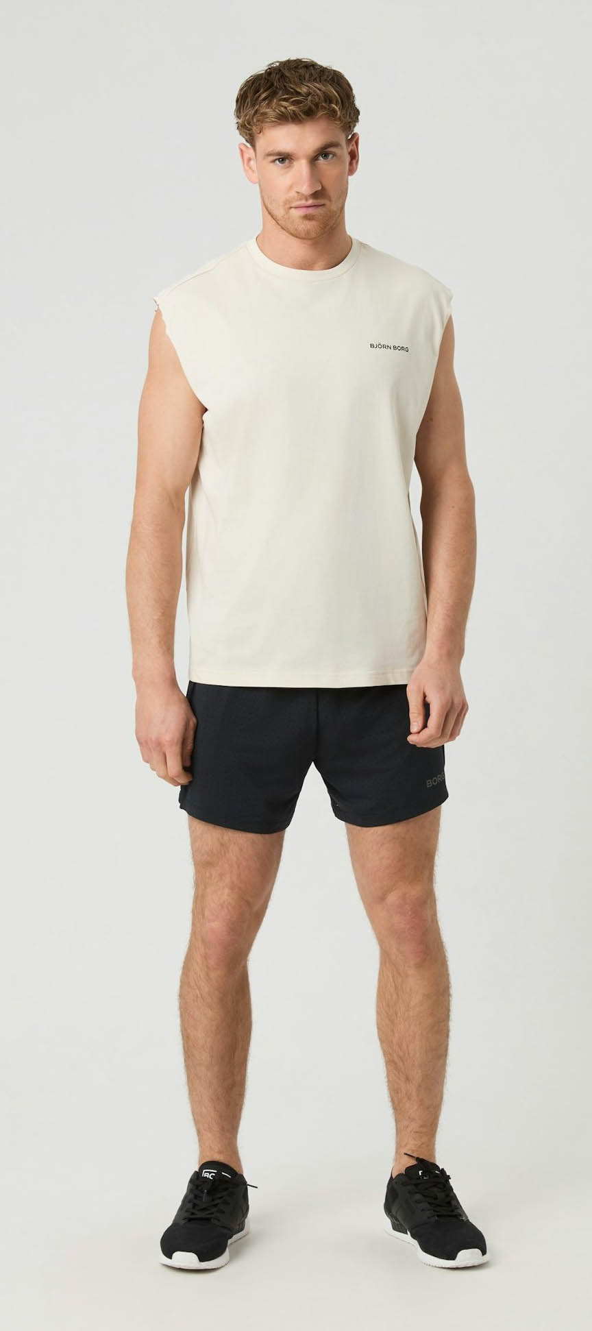 Borg Gym Sleeveless T-Shirt Herre NL004/Birch