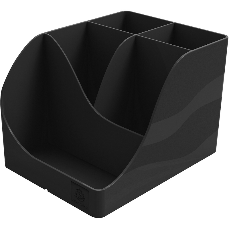 Exacompta Stifteköcher Pen Wave, Neo Deco, schwarz