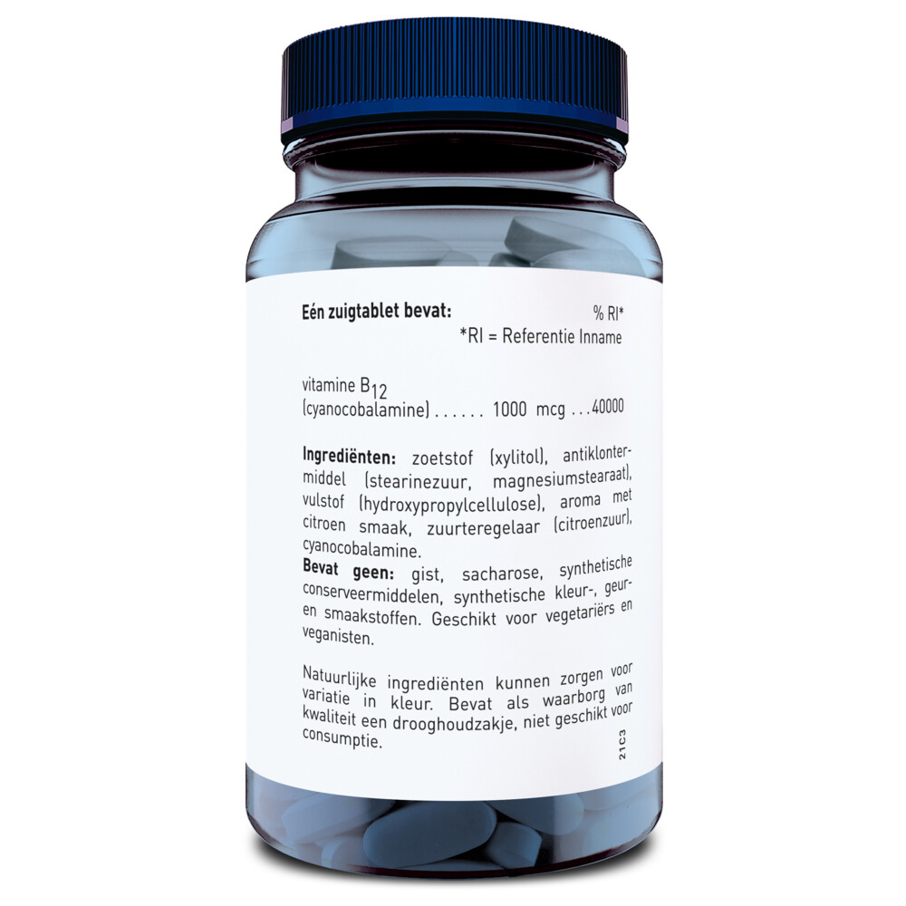 Orthica Co-Enzym B12 60 zuigtabletten