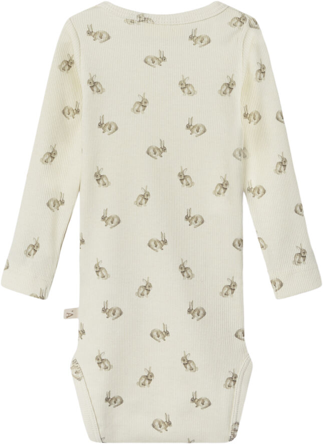 Lil' Atelier NBNLAVO EMO LS SLIM BODY LIL Turtledove/rabbit
