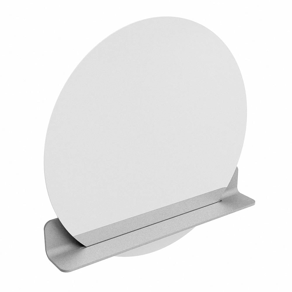 Mondiaz Spot spiegel rond Ø80cm met planchet plata