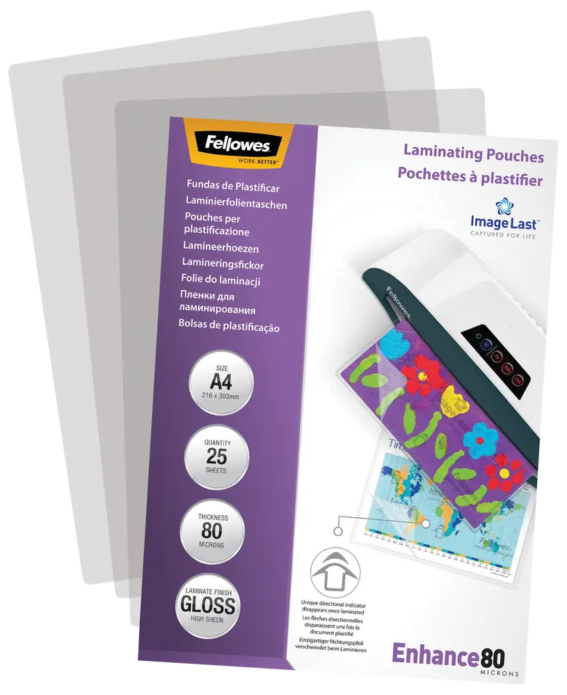 Fellowes Lamineringslomme A4 25-pak