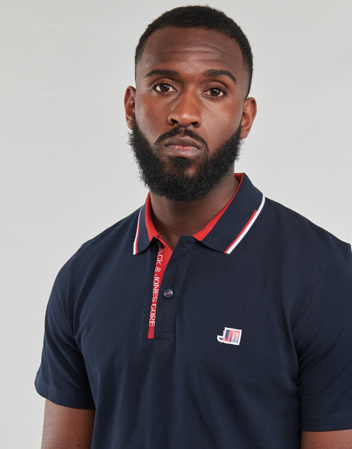 Jack & Jones - JCOLOGAN POLO SS - Marine