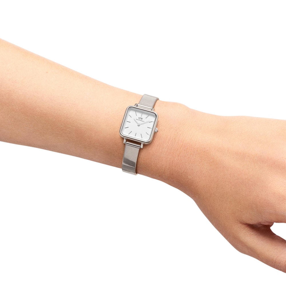 Montre à quartz - Acier inoxydable argenté - Femme