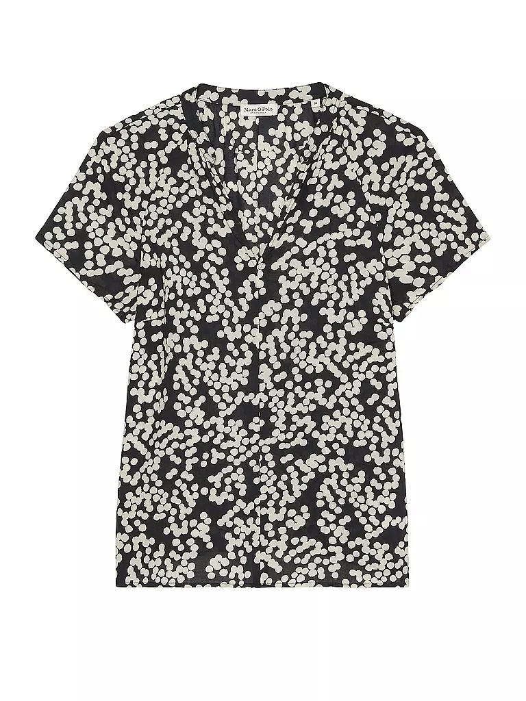 MARC O'POLO Blusenshirt schwarz