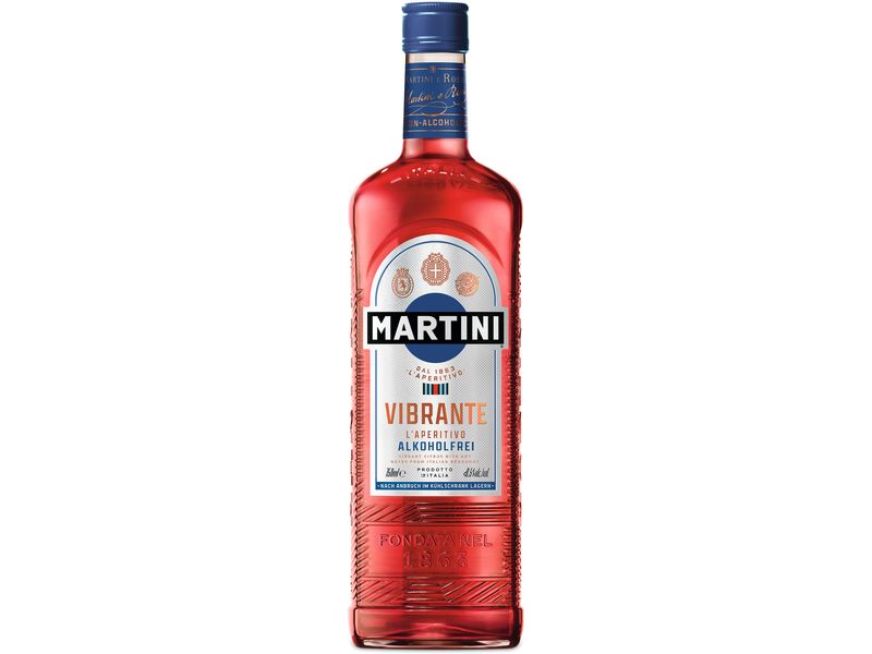 Martini Vibrante 0.75 l alkoholfrei Alkoholfreies Apérogetränk