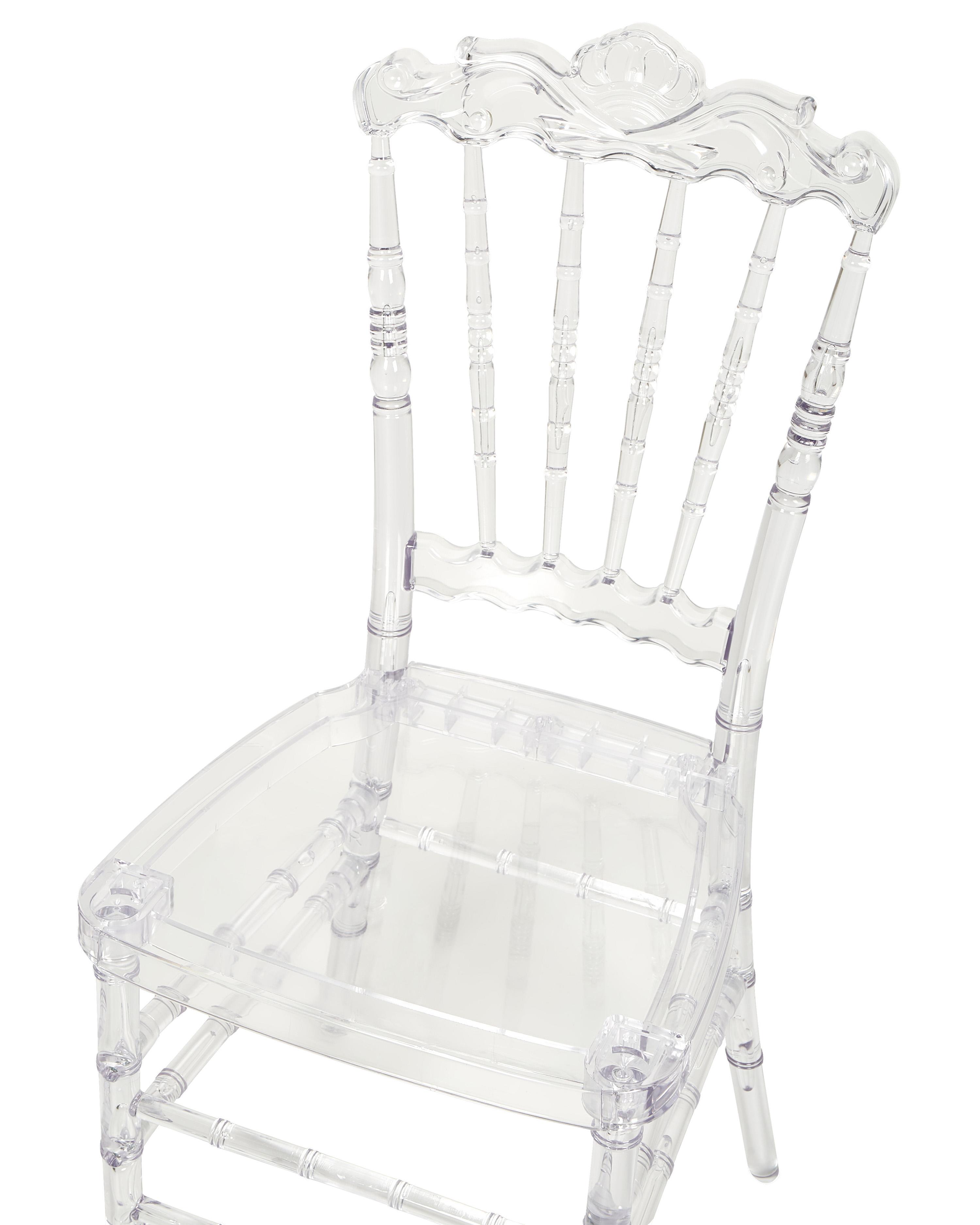 Set van 2 eetkamerstoelen MENDON Transparant
