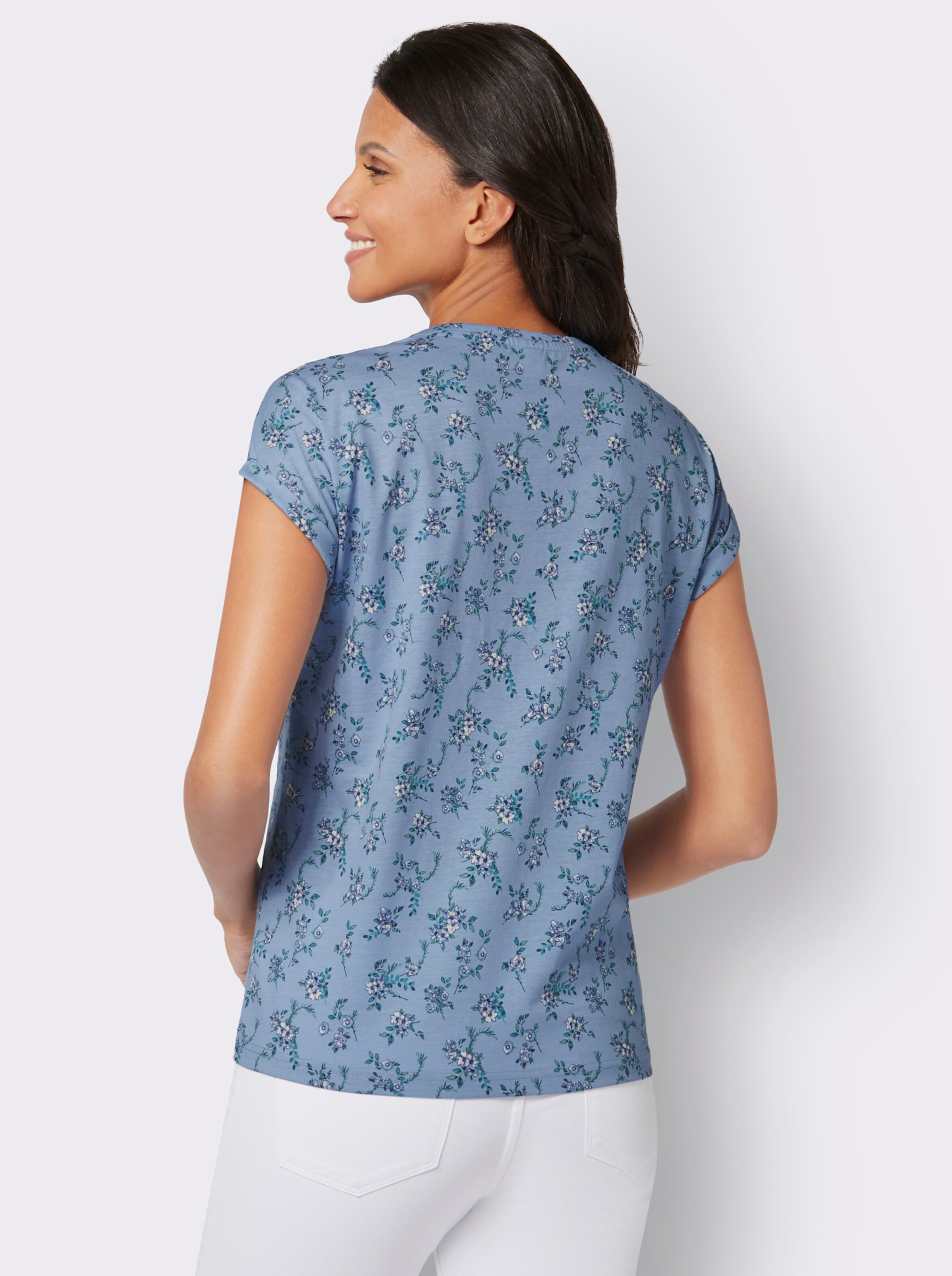 Rundhals-Shirt