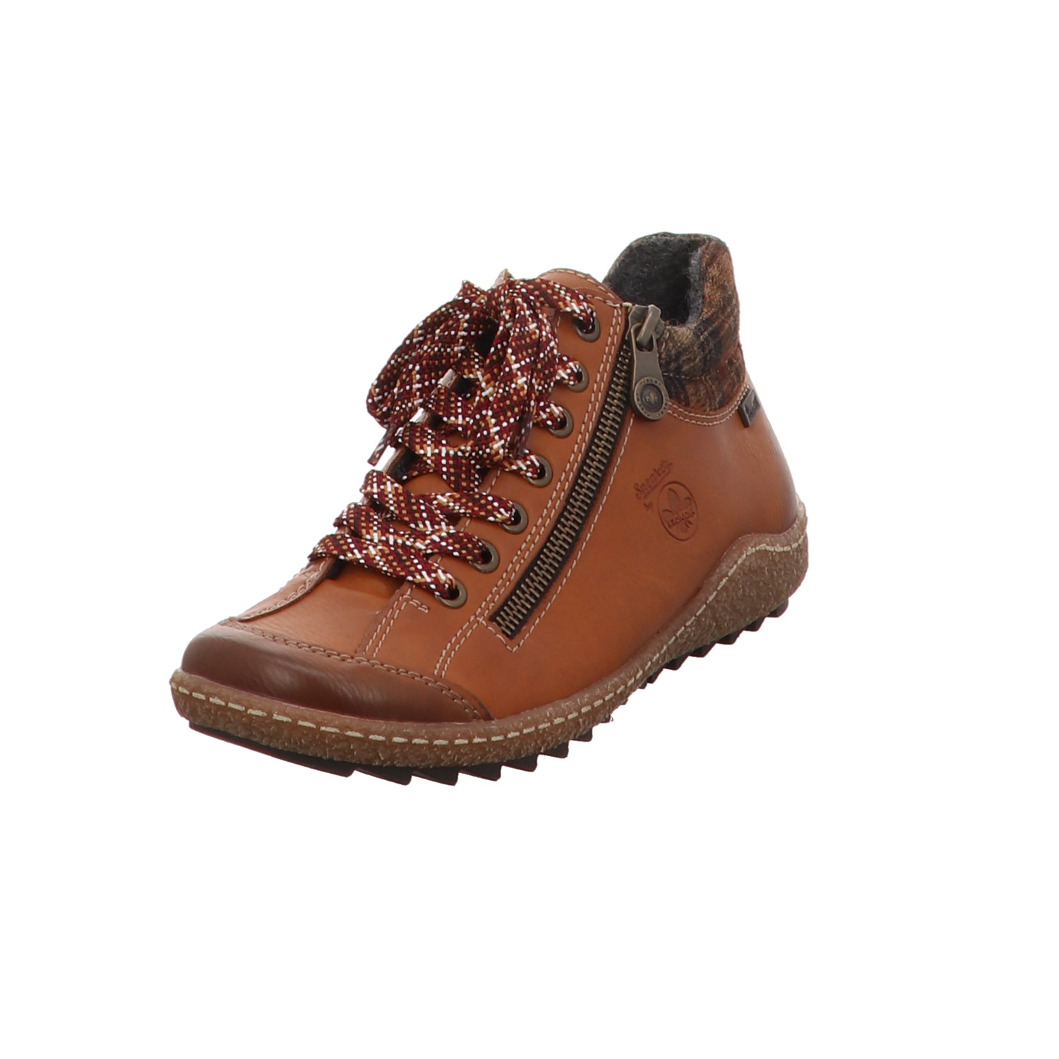 Rieker Schnürhalbschuh braun