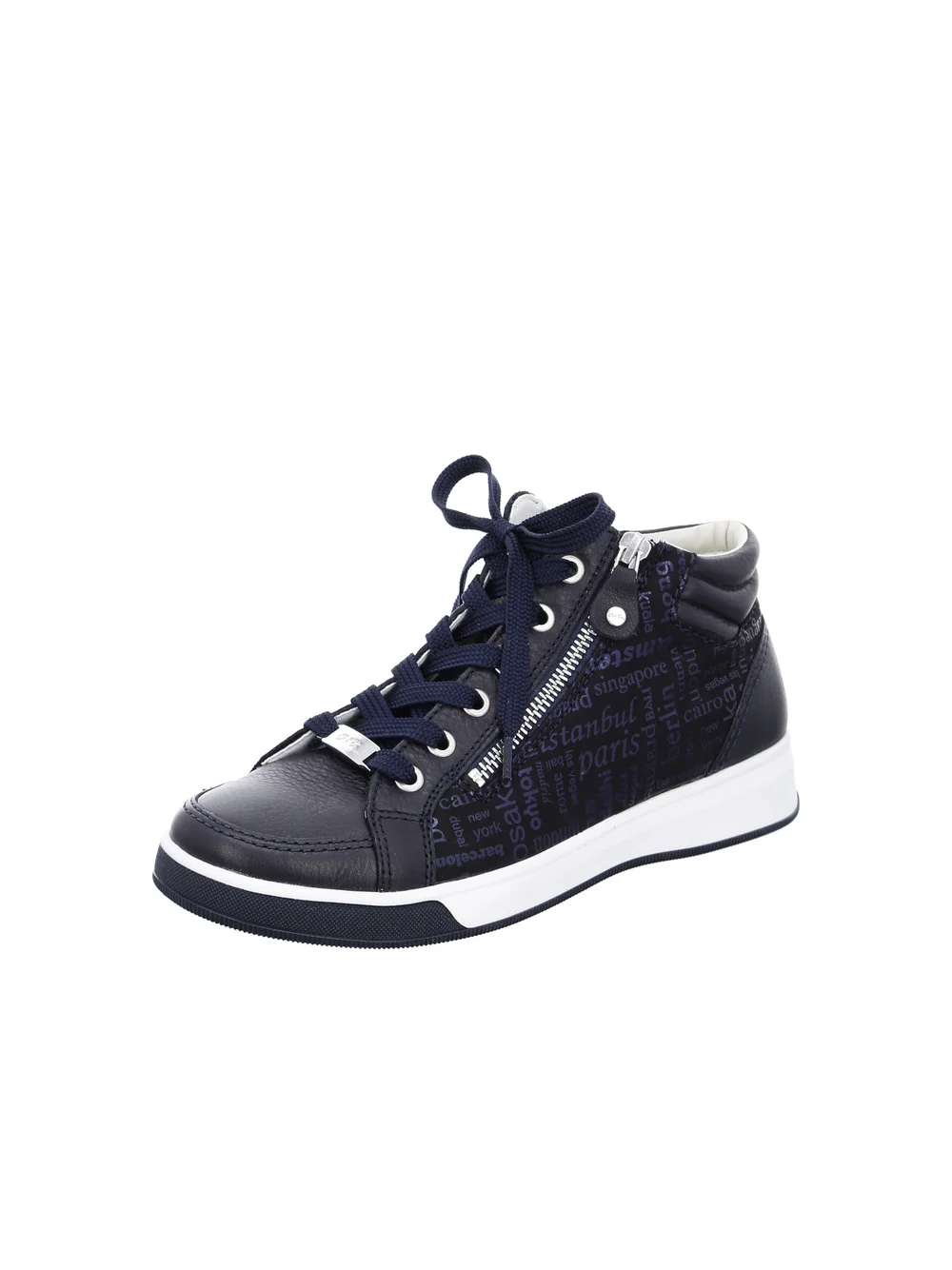 Hightop Sneaker Rom blau