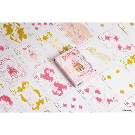 Bicycle® Kartenspiel Disney - Pink oder Navy Princess, 1 Packung, 2-fach sortiert