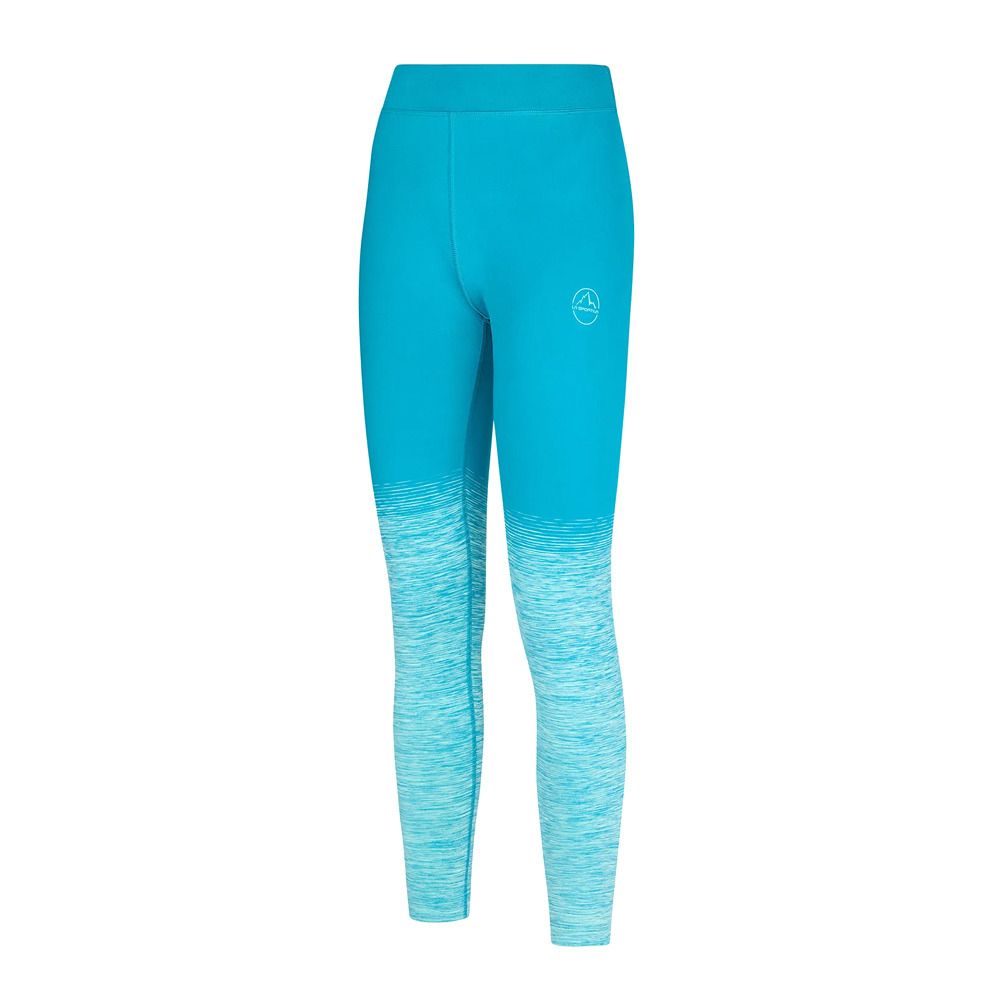 La Sportiva PATCHA - Legging Femme crystal/turquoise