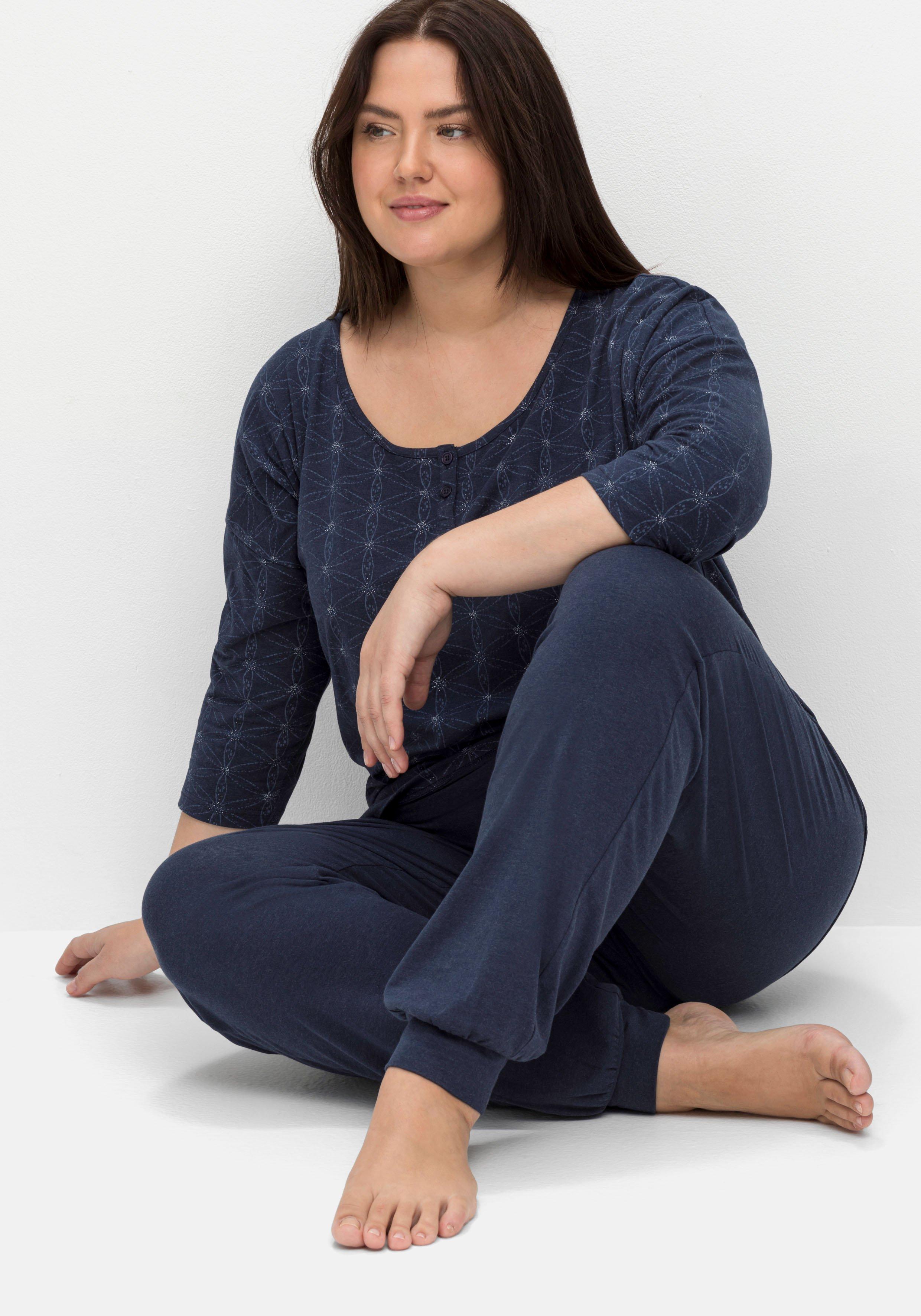 Set aus Schlafshirt und Hose