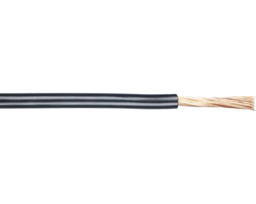 H07 VK 1x16 mm² zwarte enkeladerige kabel, verkocht per meter