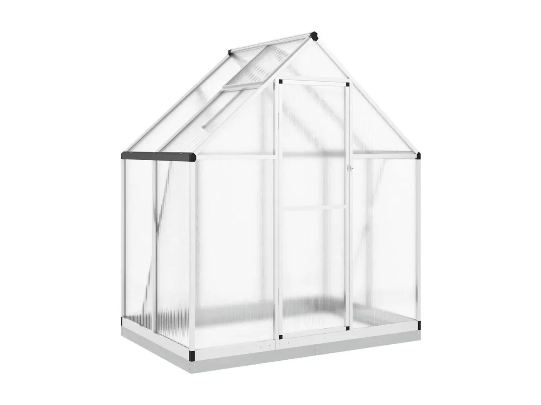 Serre tente abri plante aluminium argenté 169 x 114 x 202 cm 02_0044518