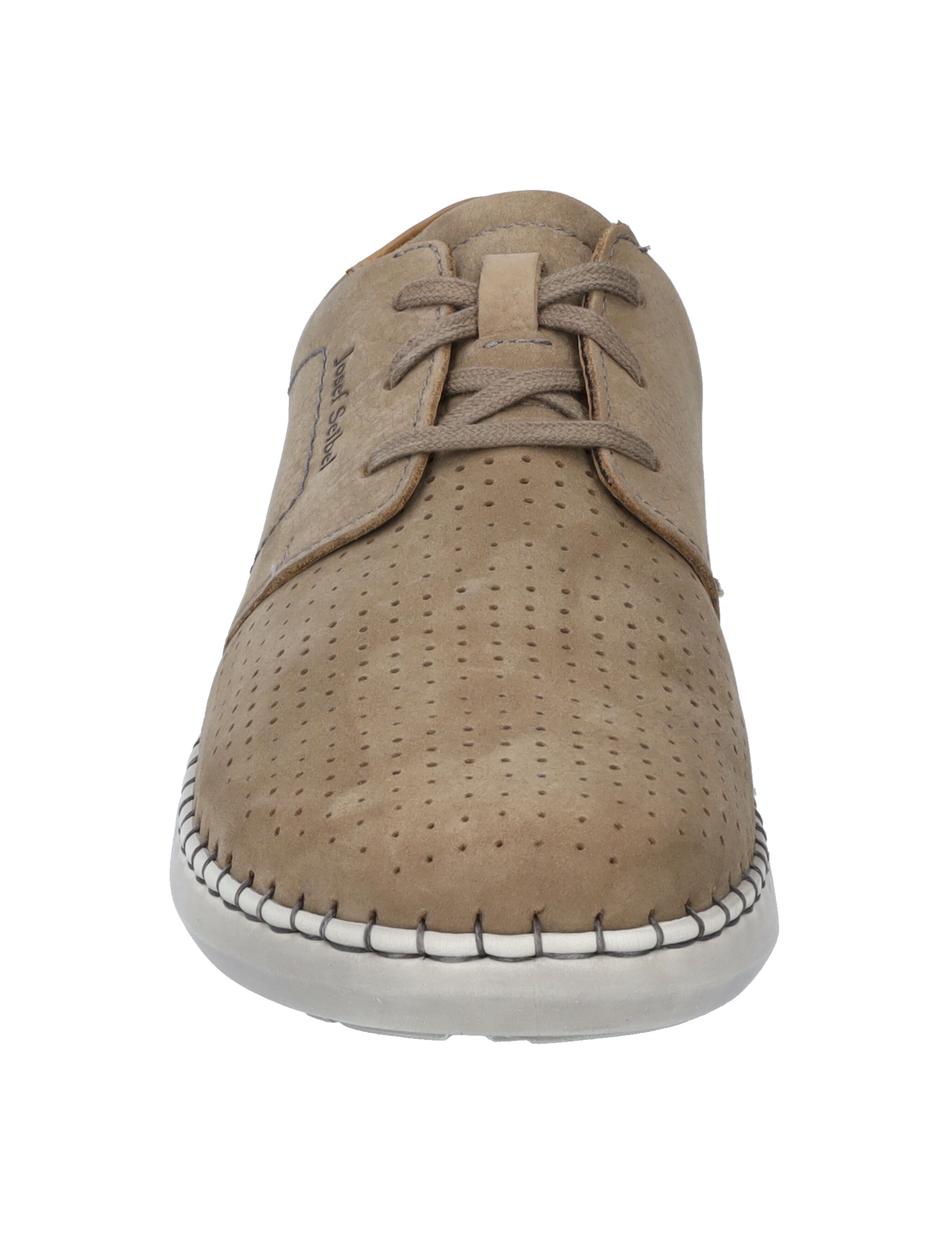 Halbschuh Louis 06, taupe-kombi