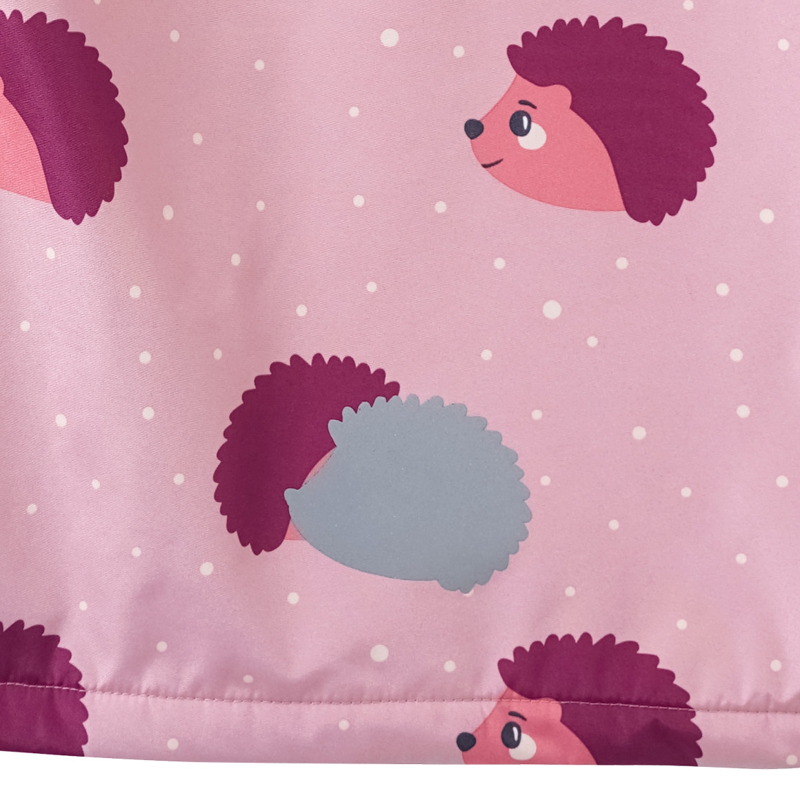 Topolino Mädchen Regenjacke mit Igeln rosa