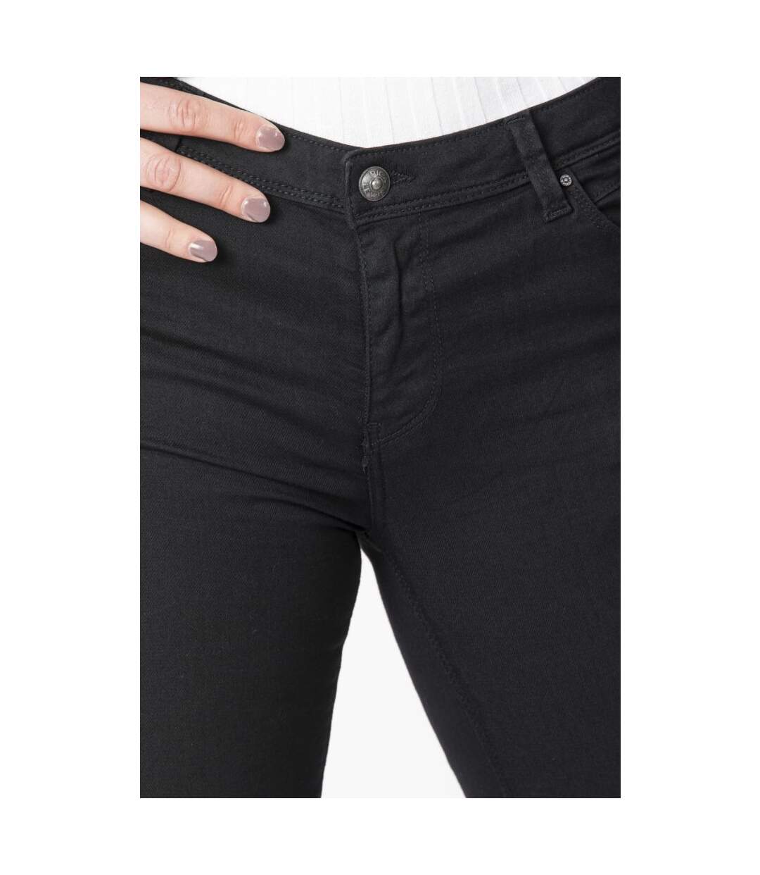 Jegging stretch taille haute MELISSA NOIR