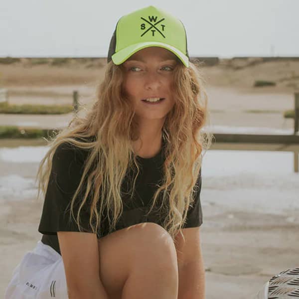 Casquette WATTS TRUCKER CAP TRIBE FLUO YELLOW