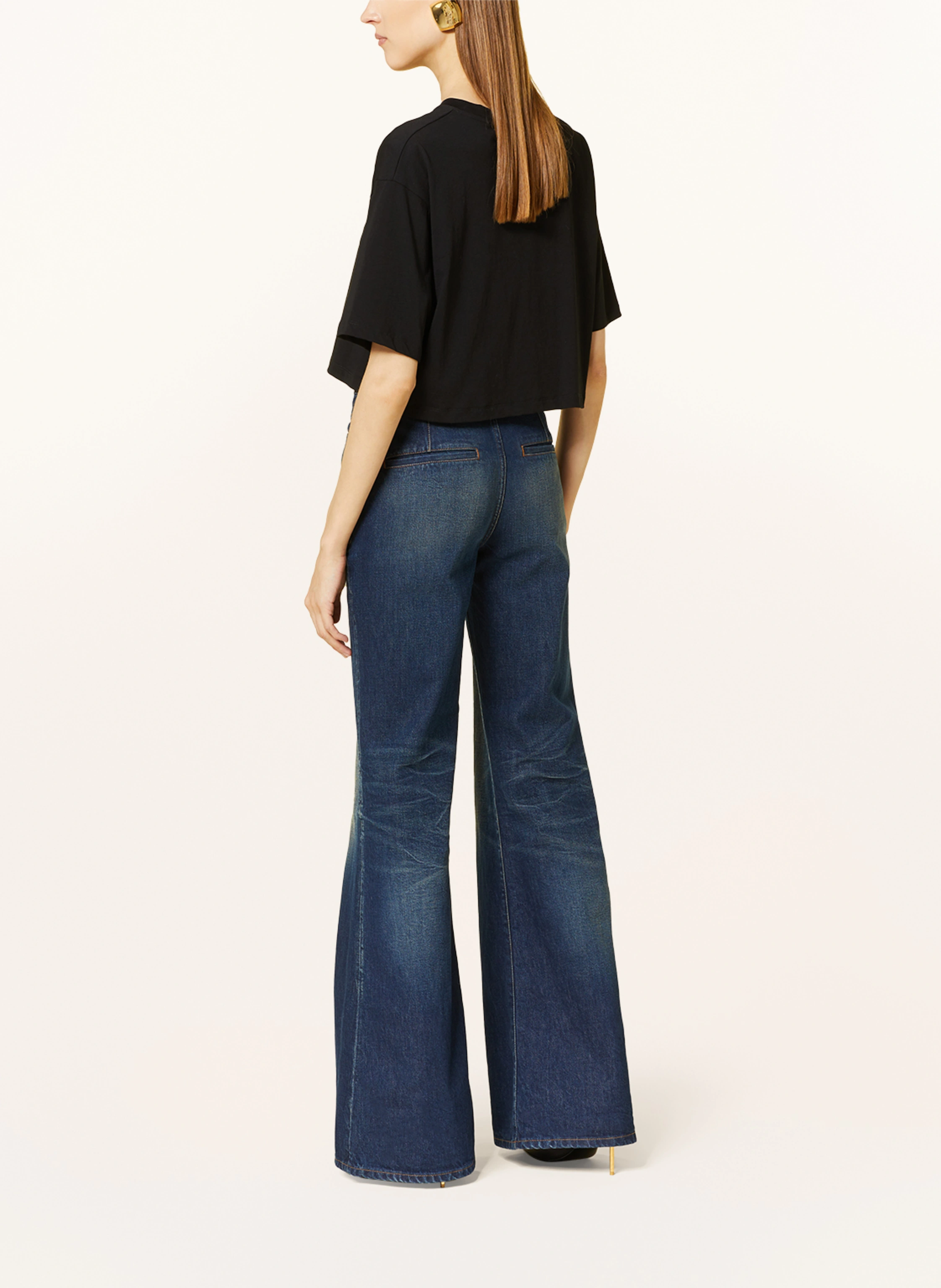 BALMAIN Cropped-Shirt