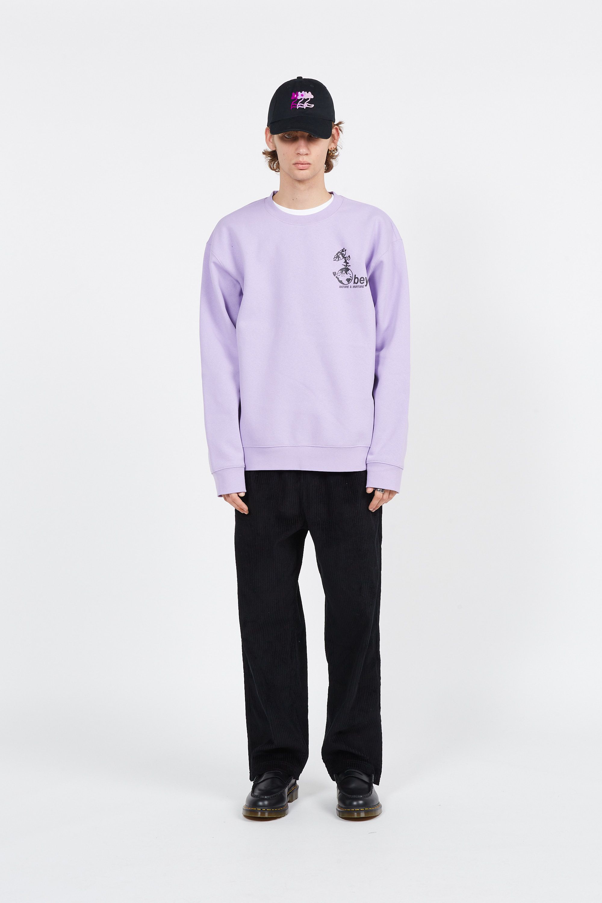 OBEY Sweatshirt  THE FURE START Violet