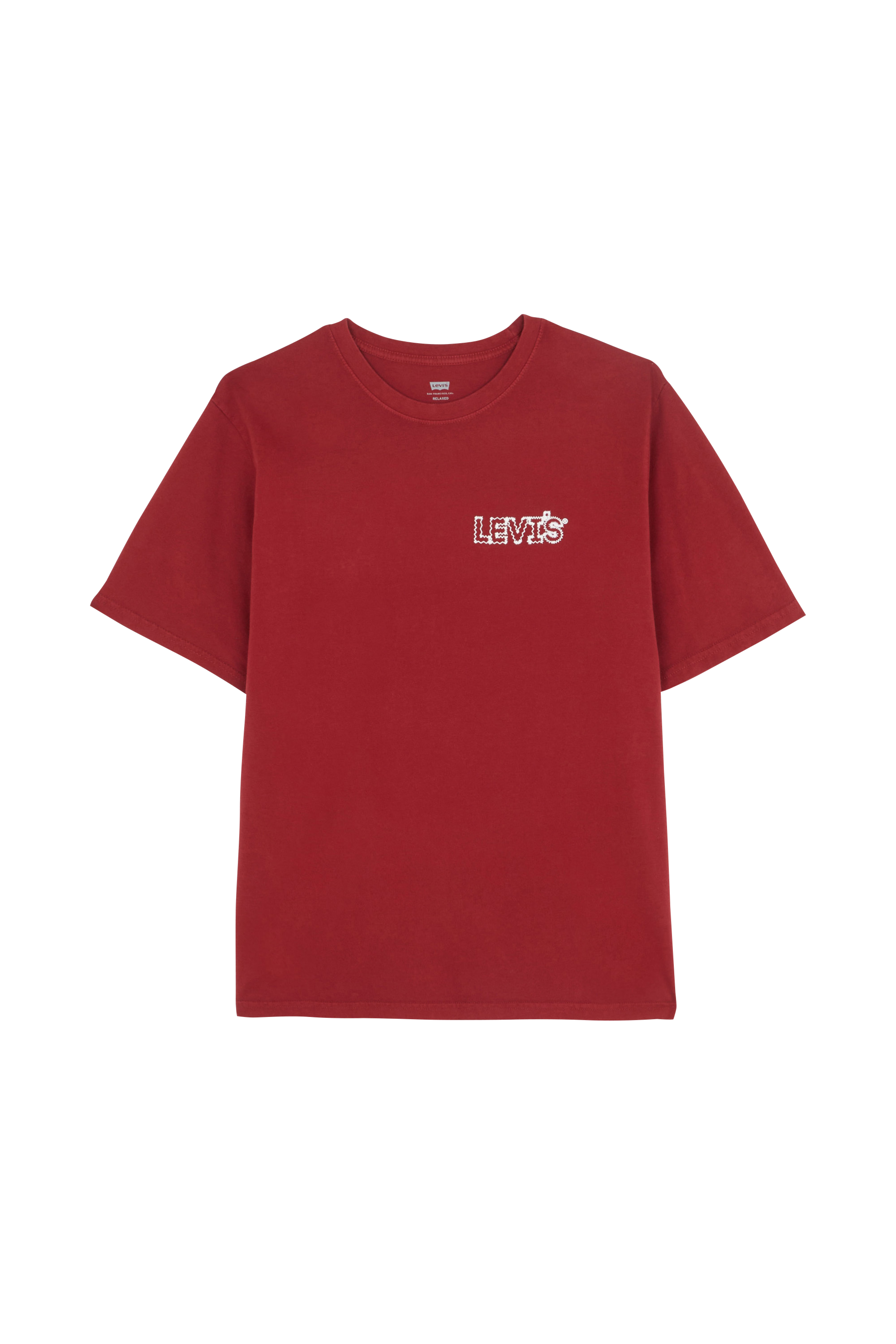 LEVI'S T-shirt  SS RELAXED FIT TEE Rouge