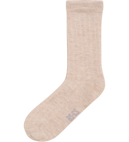 Minymo Socken - 3er-Pack - Silberne Nerz-Melange