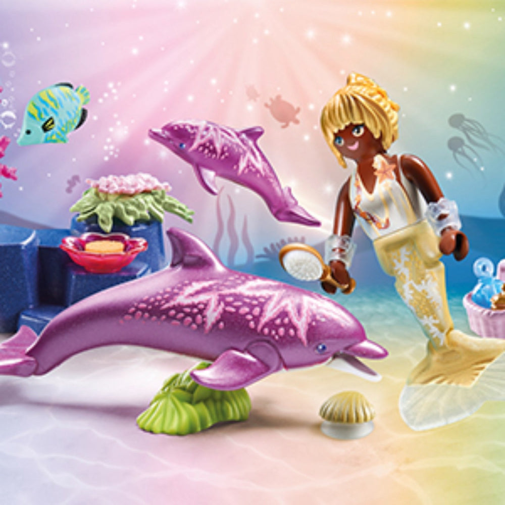 Køb Playmobil® Mermaid With Dolphins