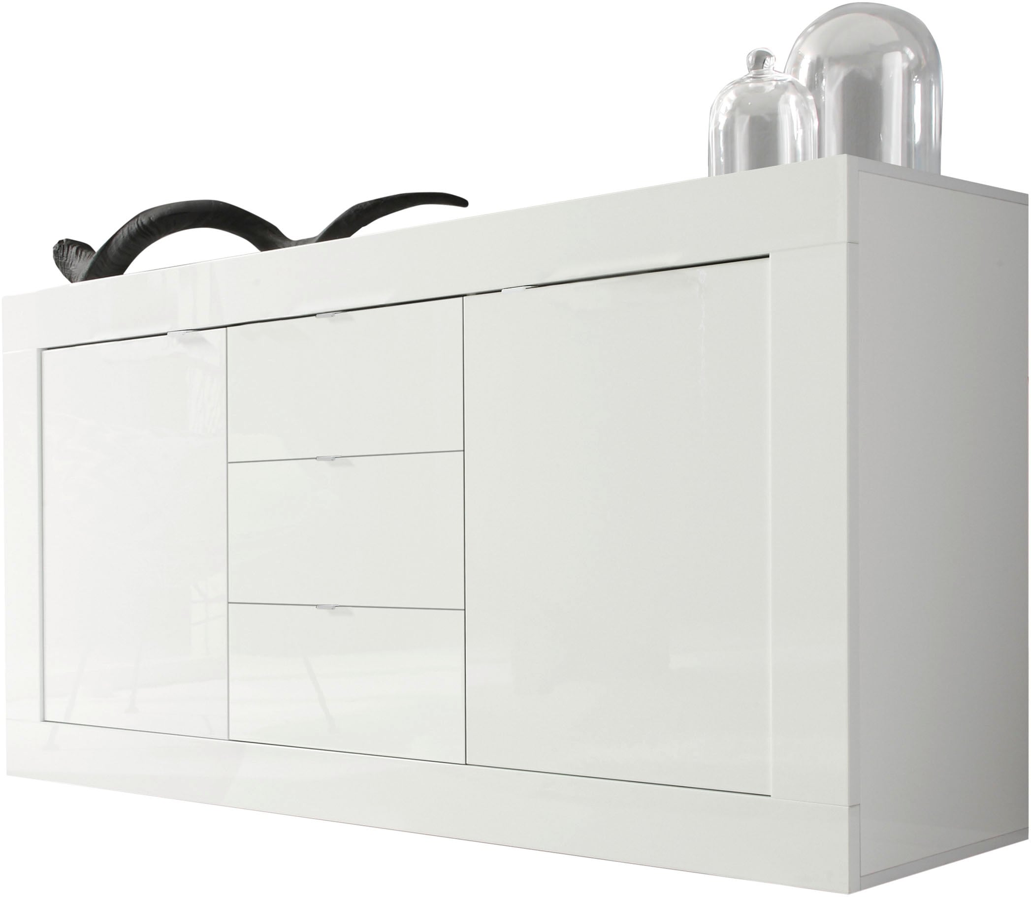 INOSIGN Sideboard »Basic« Breite 160 cm, 2 Türen 3 Schubkästen