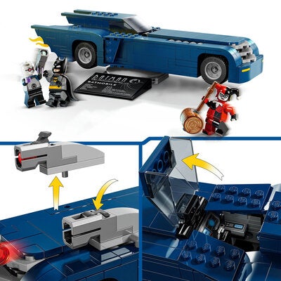 LEGO Super Heroes 76274 Batman med Batmobile mot Harley Quinn og Mr. Freeze