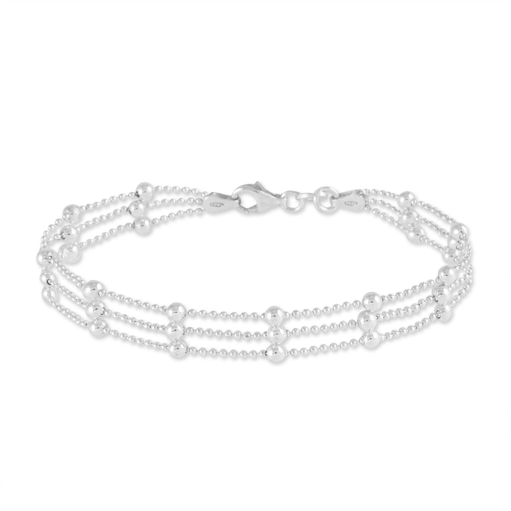 Bracelet Souela Argent Blanc