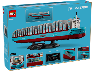 LEGO Maersk containerschip met dubbel brandstofsysteem (40955)