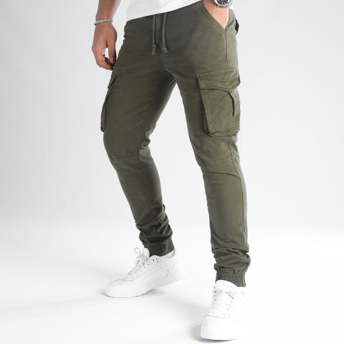 Pantalon Cargo XQ05 Vert Kaki