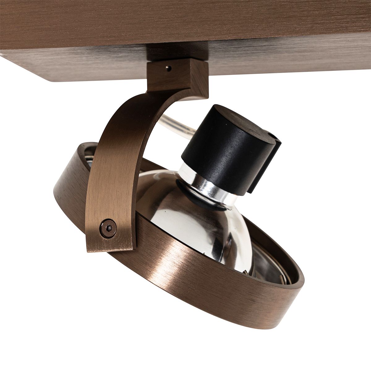 Design spot donkerbrons 3-lichts draai- en kantelbaar - Go