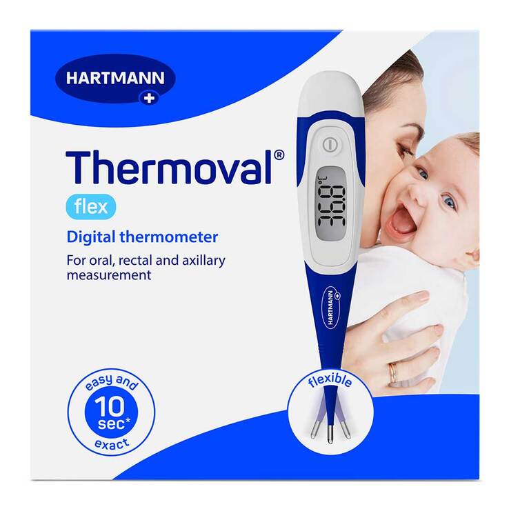Thermoval flex digitales Fieberthermometer, 1 St