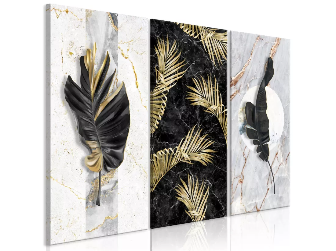 Tableau Trio d'Or 3 Parties - 60 x 40 cm