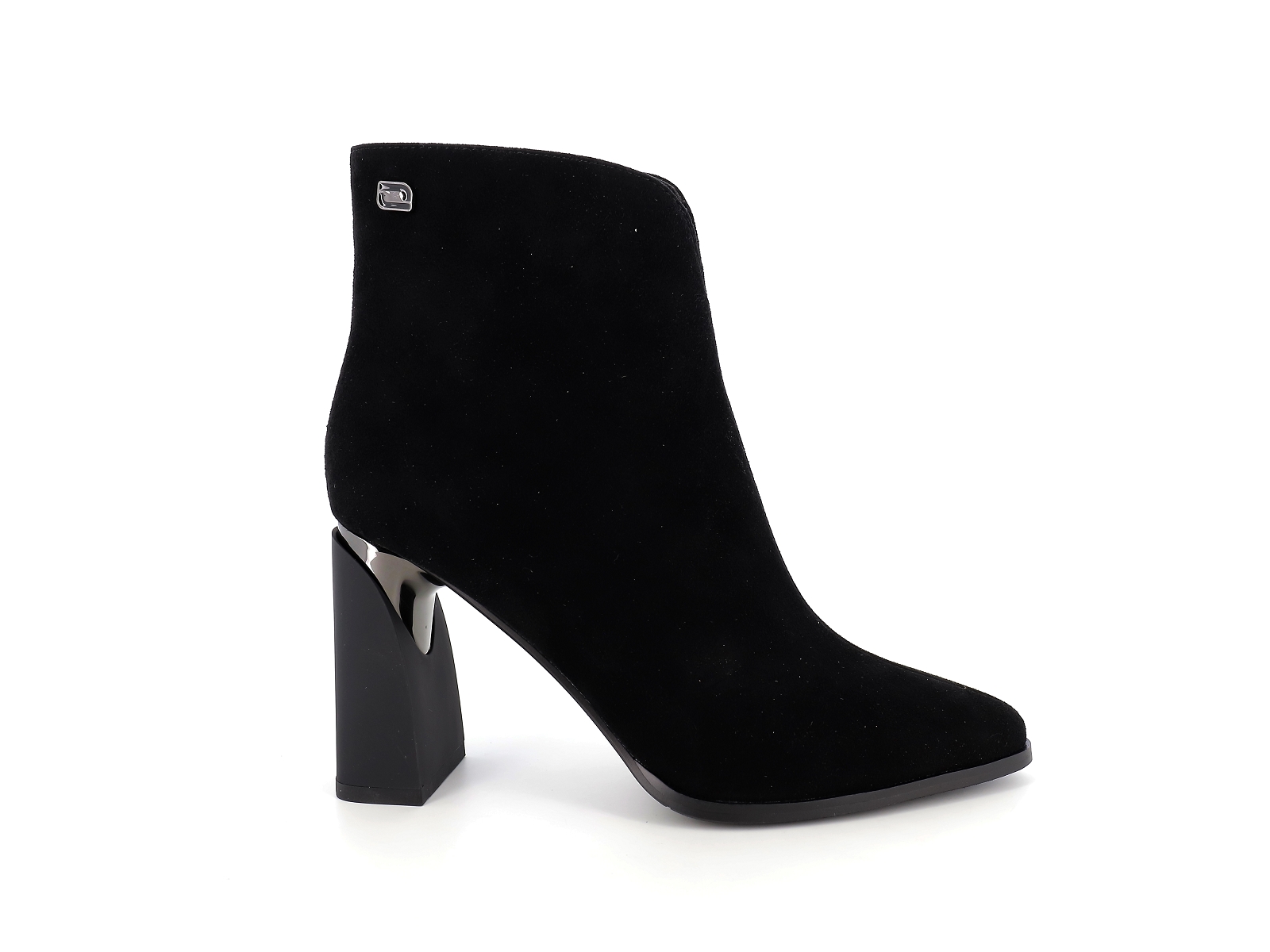 Metamorf ose-PADOVANI Nubuck Velours Noir