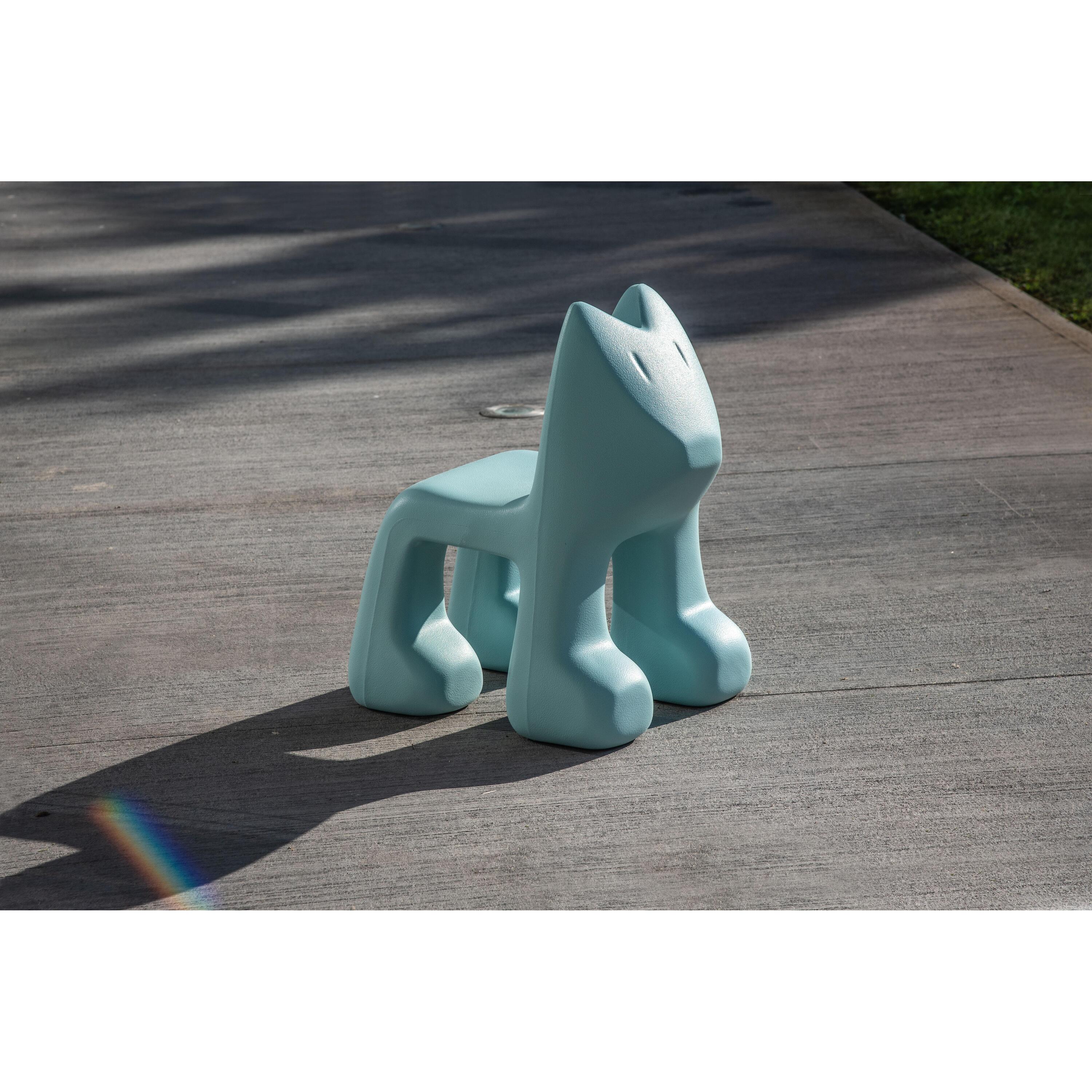 Julian kinderstoel turquoise