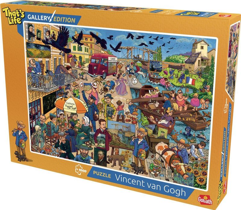 Vincent Van Gogh - Puzzel - 1000 Stukken - Kleurrijk