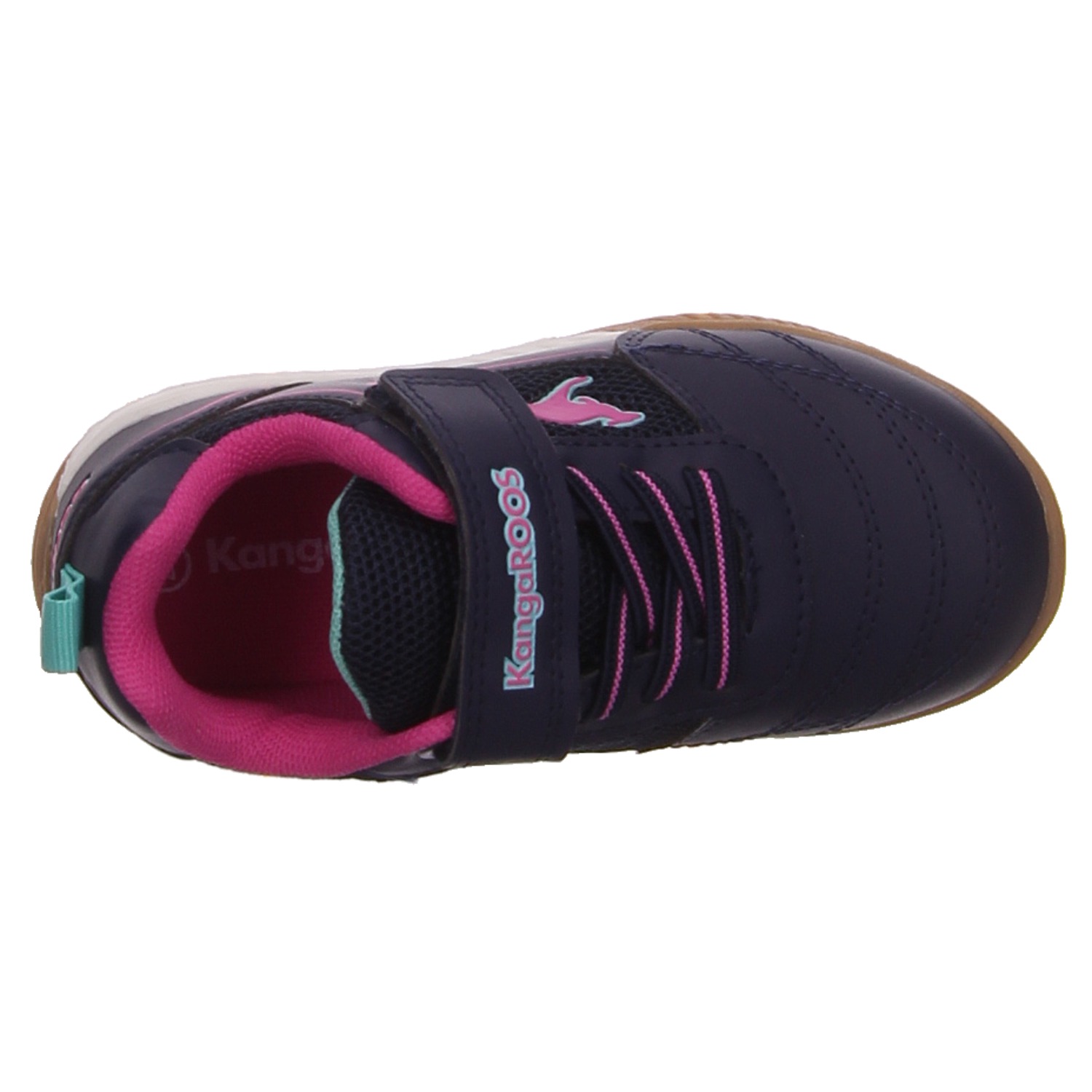 Pölking Klettschuh blau/pink blau