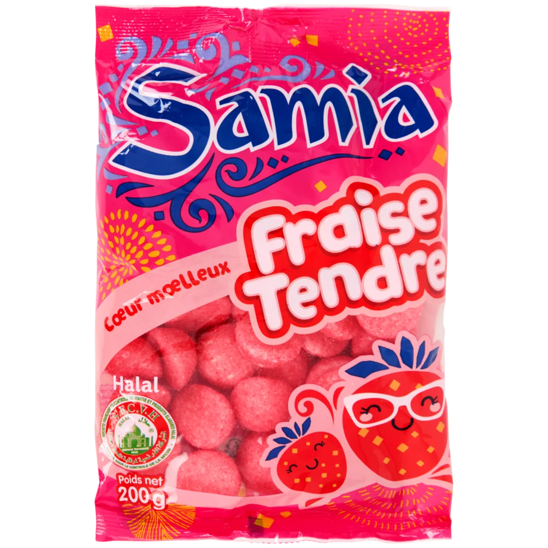 Bonbons fraises Samia