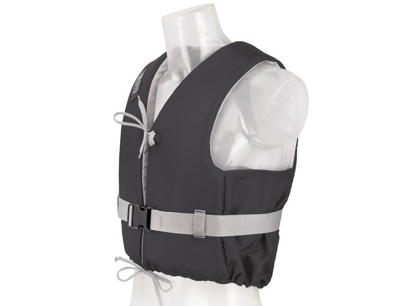 BESTO Schwimmweste Dinghy 50N Schwarz – XS Rettungsweste für Erwachsene