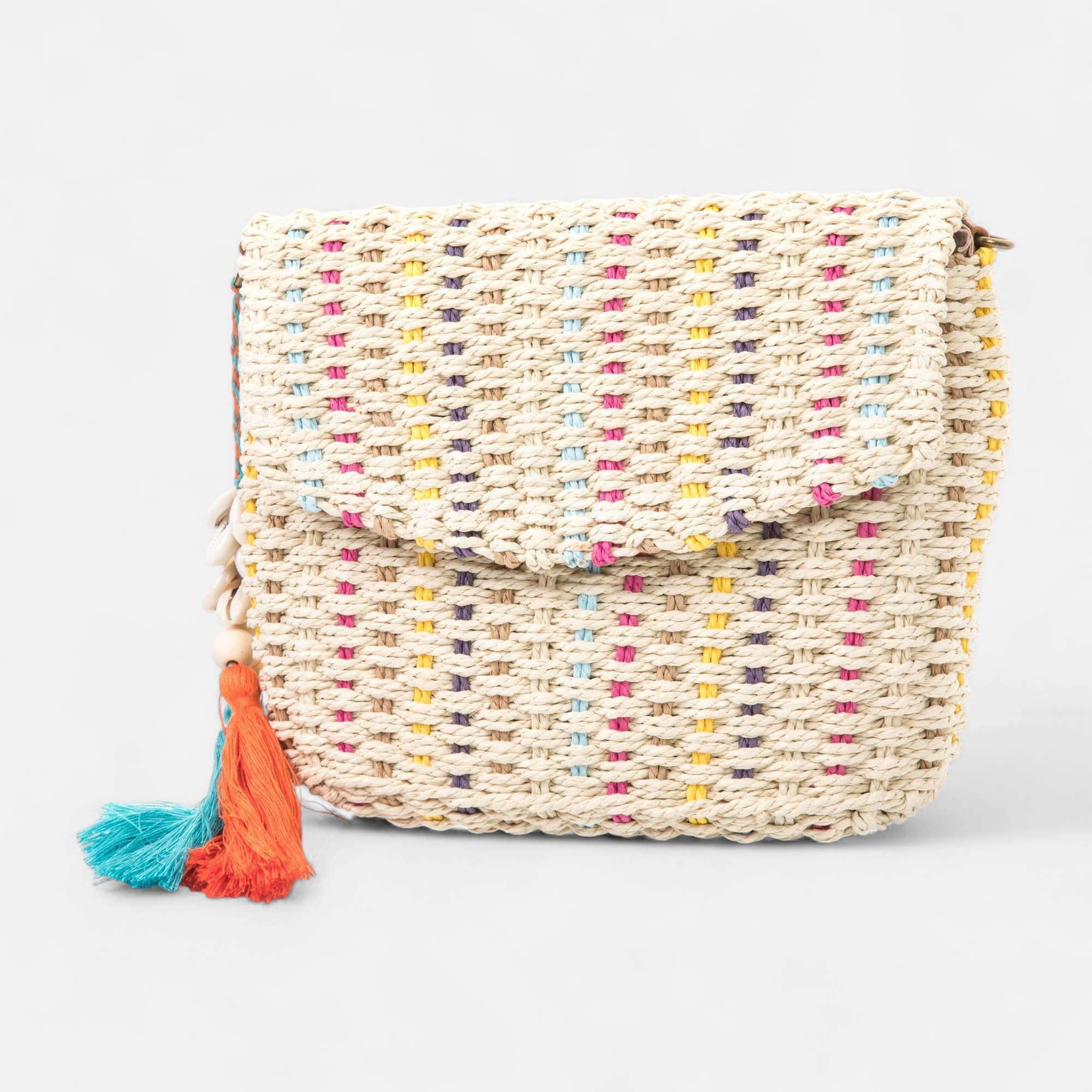 Sac bandoulière beige