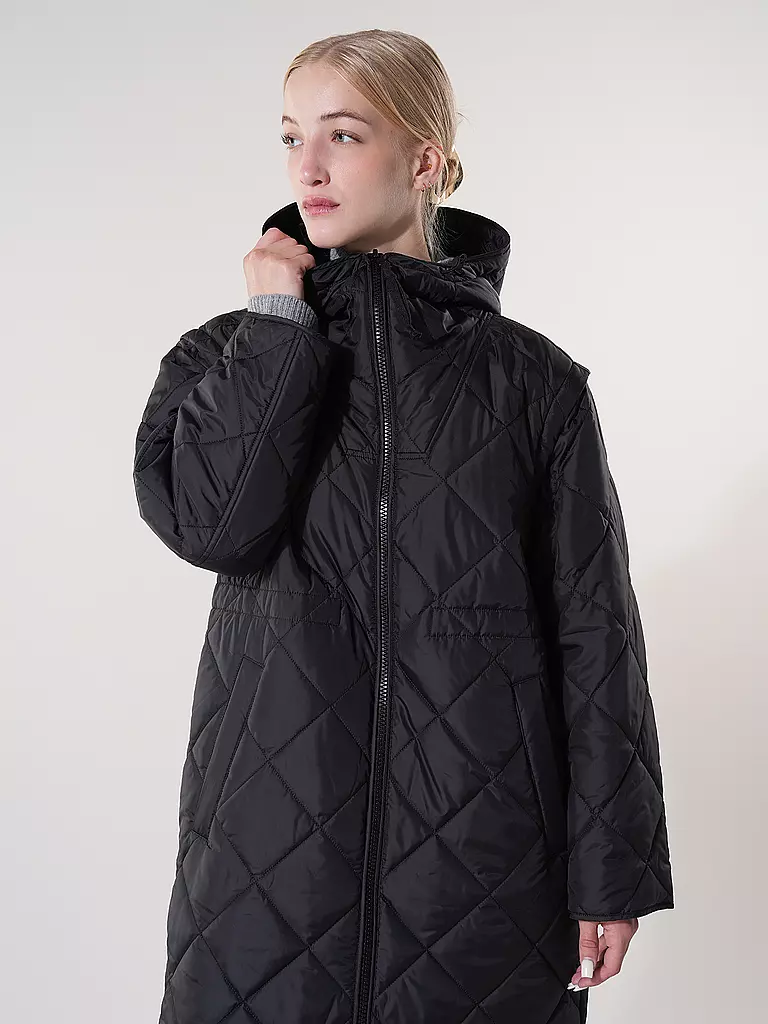 MARC O' POLO DENIM Steppmantel  schwarz